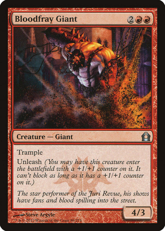 Bloodfray Giant [Return to Ravnica] | Impulse Games and Hobbies