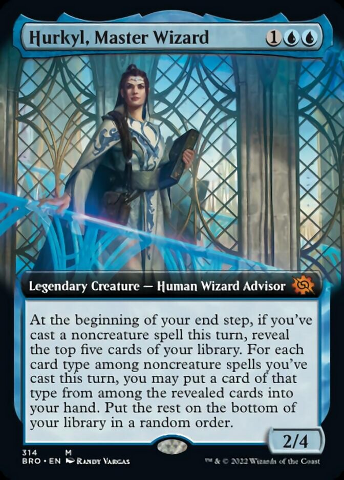 Hurkyl, Master Wizard (Extended Art) [The Brothers' War] | Impulse Games and Hobbies