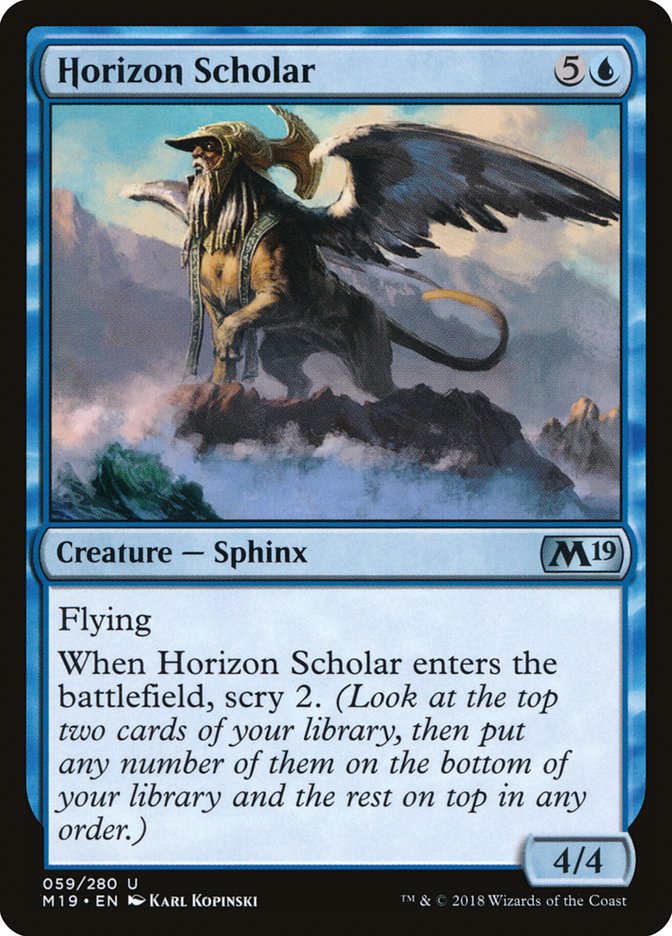 Horizon Scholar [Core Set 2019] | Impulse Games and Hobbies