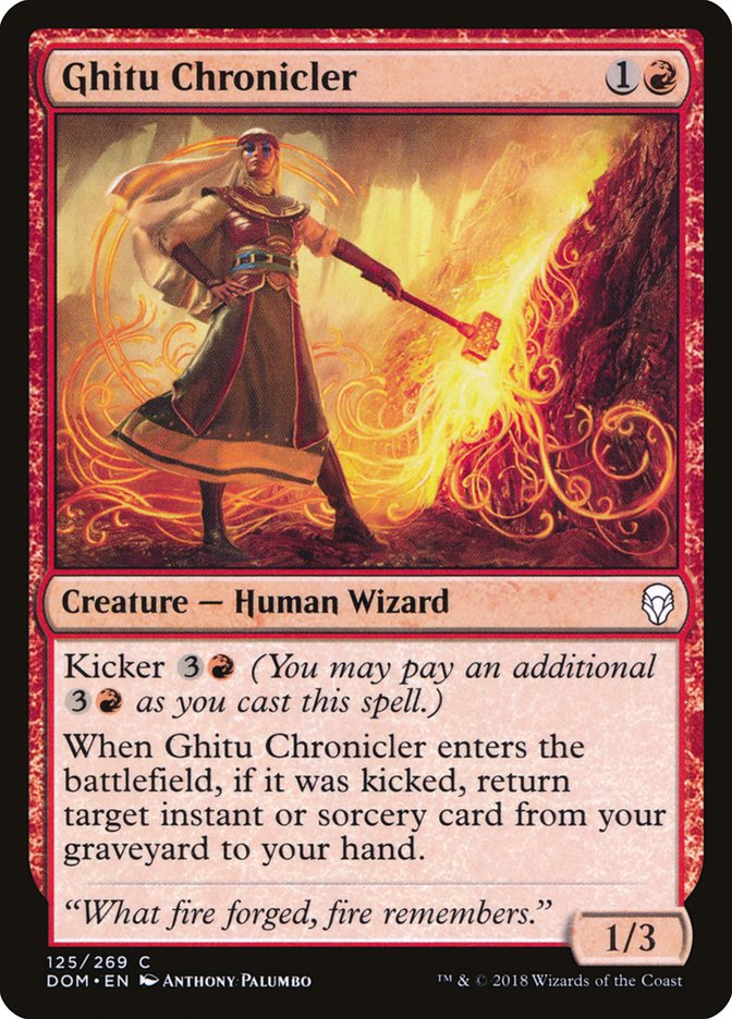 Ghitu Chronicler [Dominaria] | Impulse Games and Hobbies