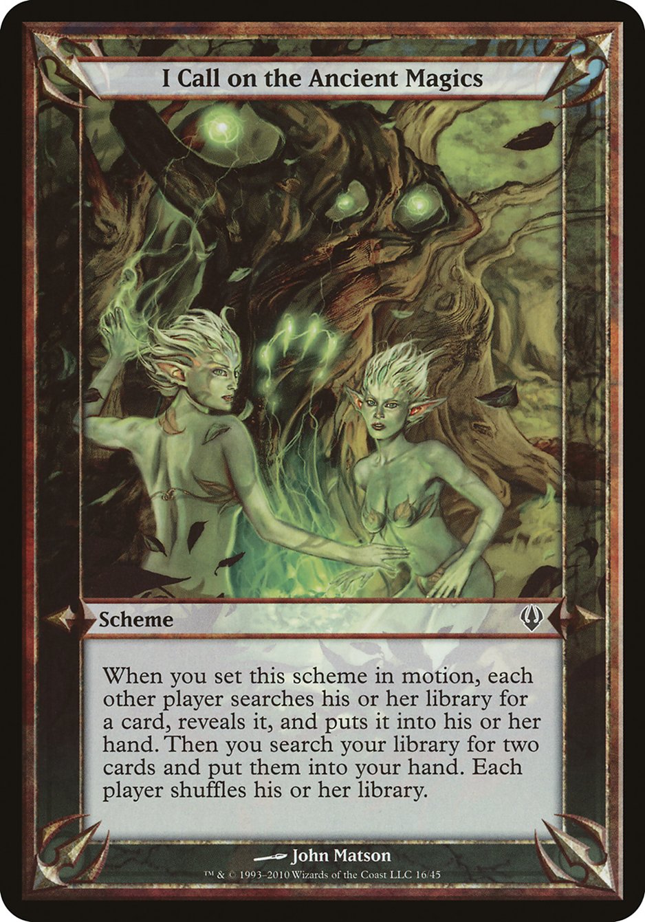 I Call on the Ancient Magics (Schemes) [Archenemy Schemes] | Impulse Games and Hobbies