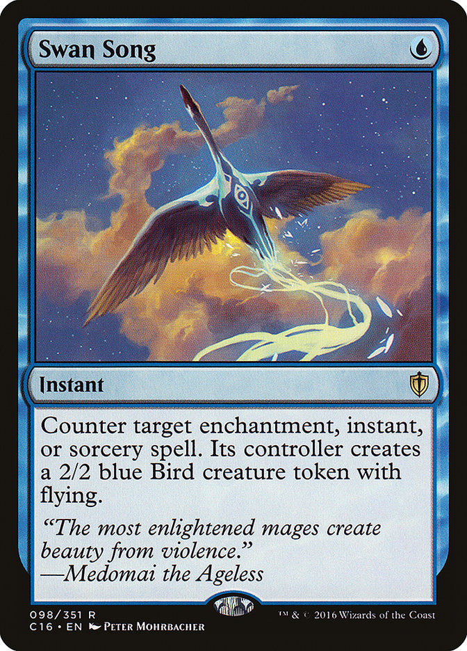 Swan Song [Commander 2016] | Impulse Games and Hobbies