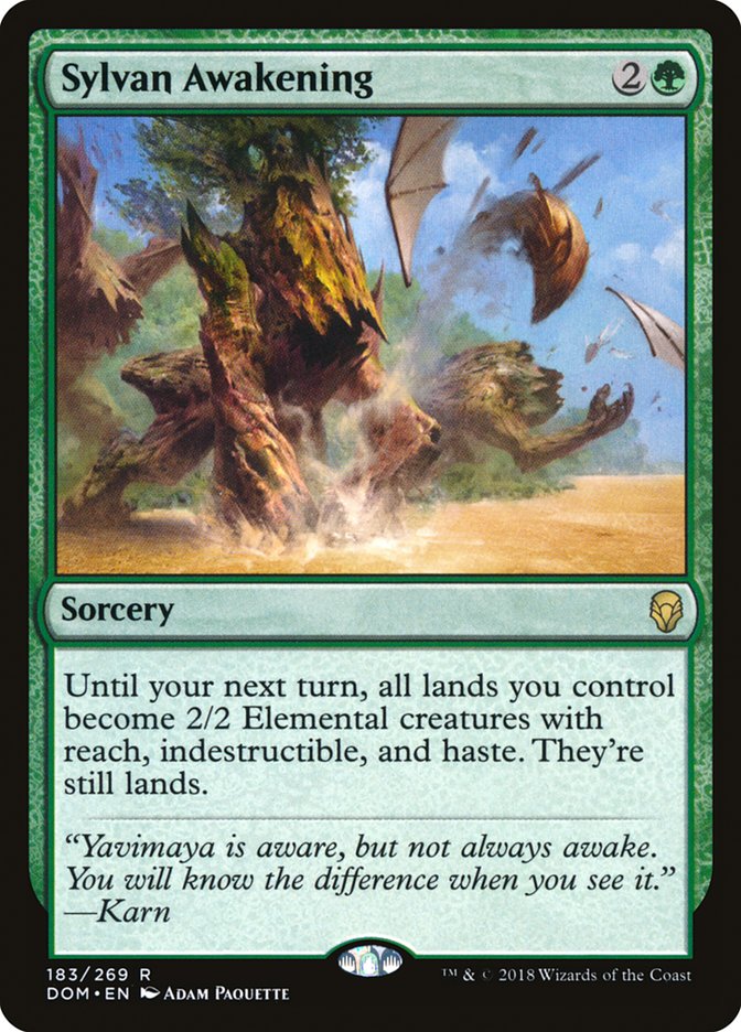 Sylvan Awakening [Dominaria] | Impulse Games and Hobbies