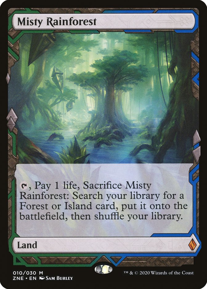 Misty Rainforest (Expeditions) [Zendikar Rising Expeditions] | Impulse Games and Hobbies