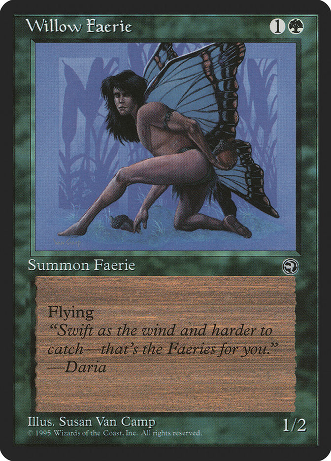 Willow Faerie (Daria Flavor Text) [Homelands] | Impulse Games and Hobbies