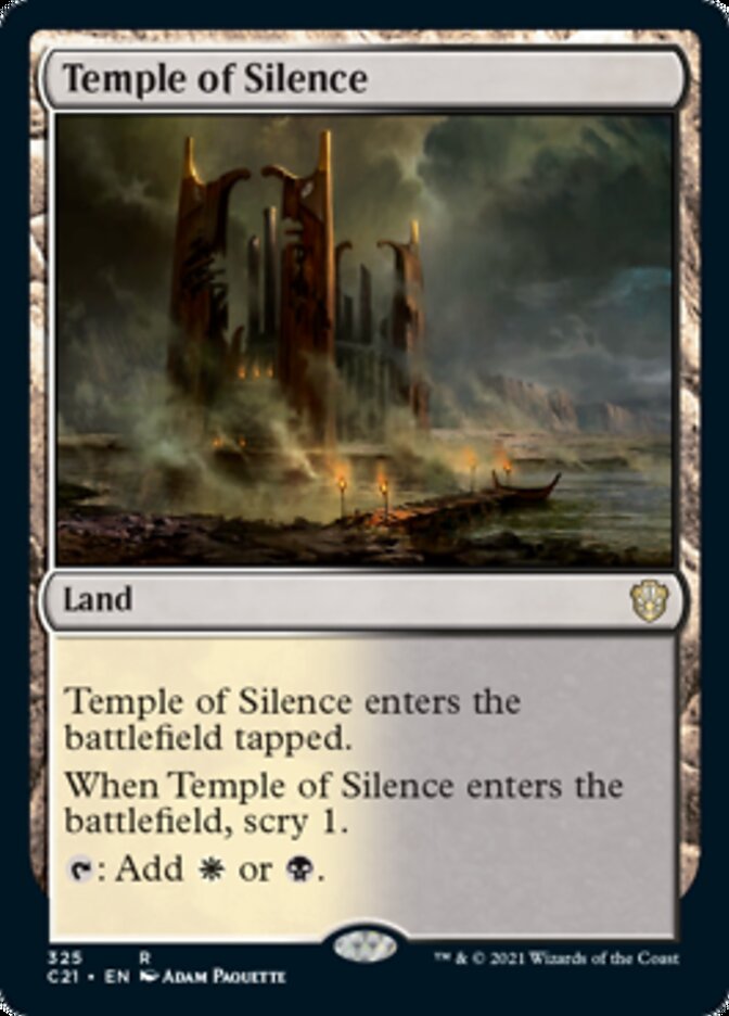 Temple of Silence [Commander 2021] | Impulse Games and Hobbies