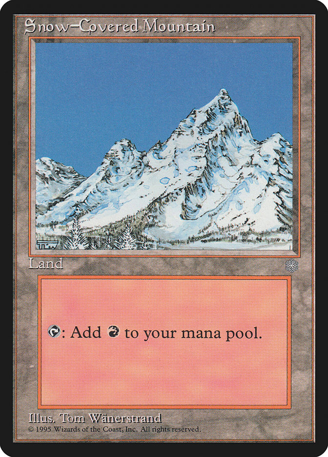 Snow-Covered Mountain [Ice Age] | Impulse Games and Hobbies