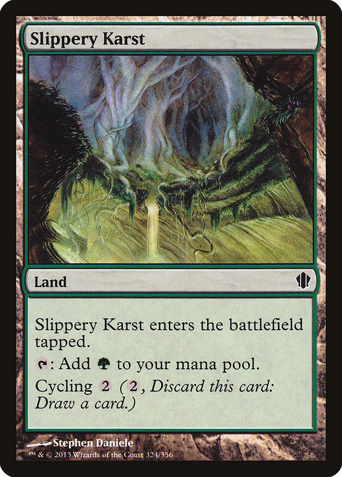 Slippery Karst [Commander 2013] | Impulse Games and Hobbies