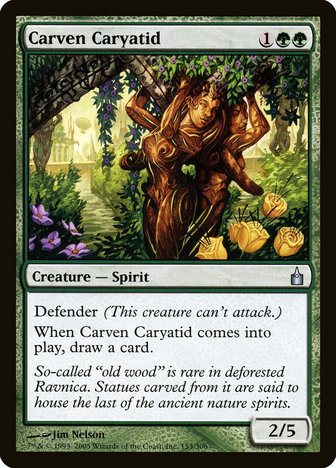 Carven Caryatid [Ravnica: City of Guilds] | Impulse Games and Hobbies