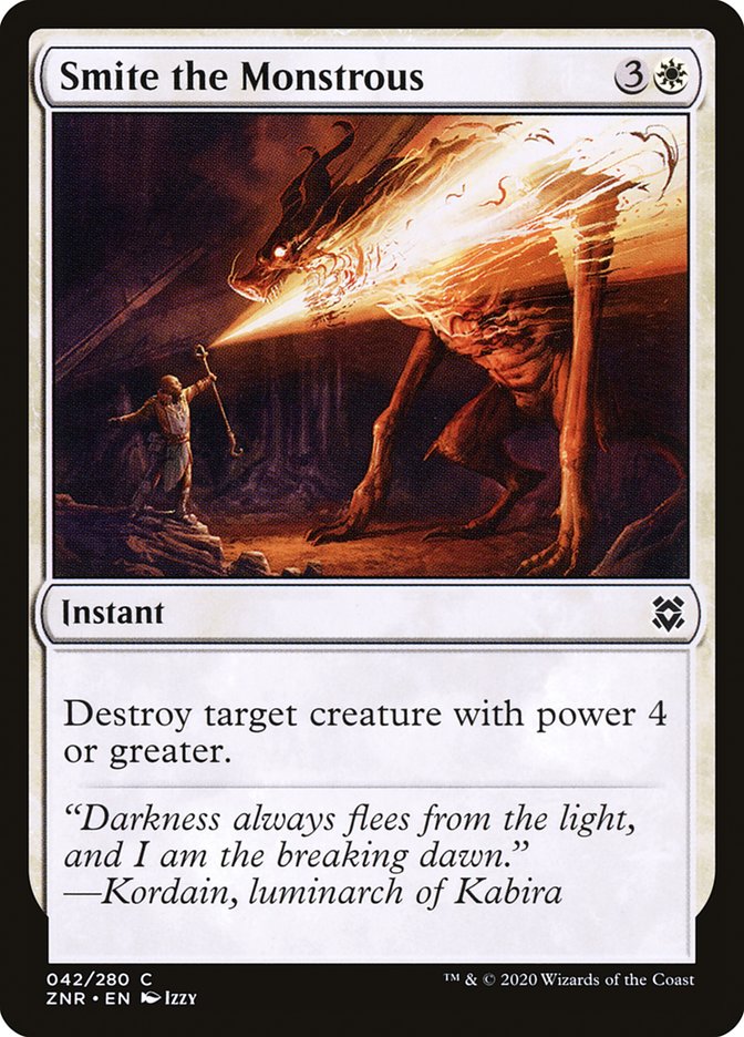 Smite the Monstrous [Zendikar Rising] | Impulse Games and Hobbies