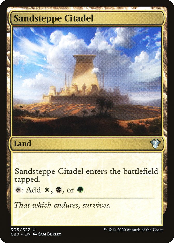 Sandsteppe Citadel [Commander 2020] | Impulse Games and Hobbies