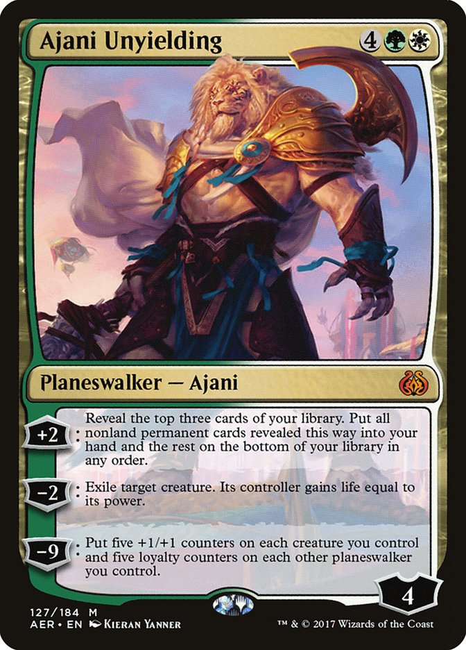 Ajani Unyielding [Aether Revolt] | Impulse Games and Hobbies