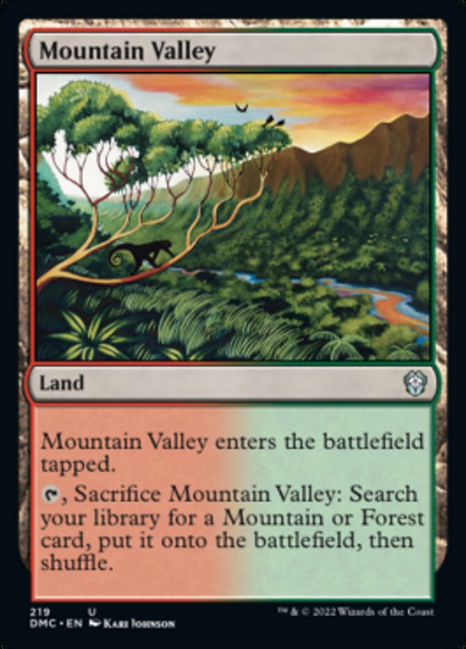Mountain Valley [Dominaria United Commander] | Impulse Games and Hobbies
