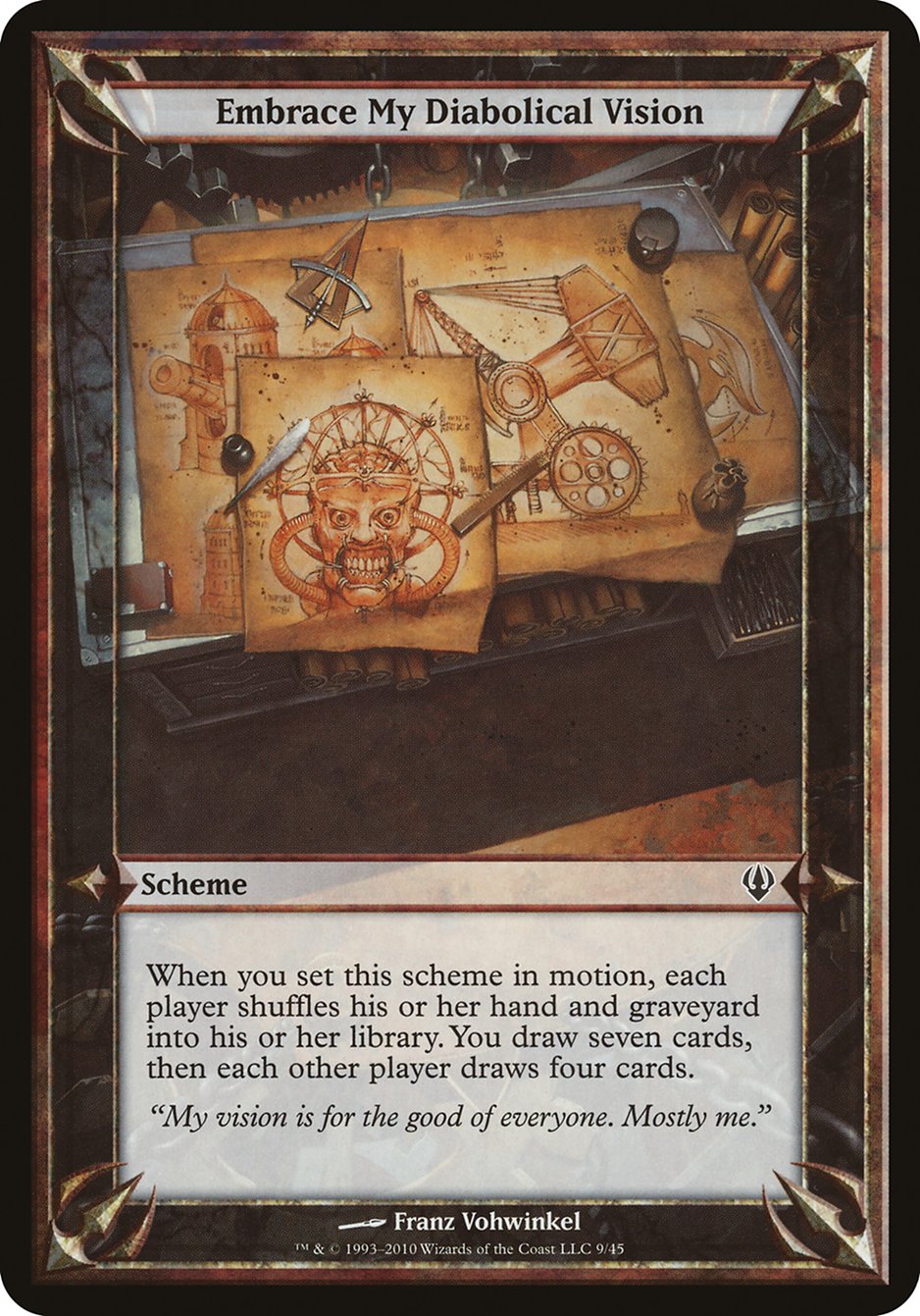 Embrace My Diabolical Vision (Schemes) [Archenemy Schemes] | Impulse Games and Hobbies
