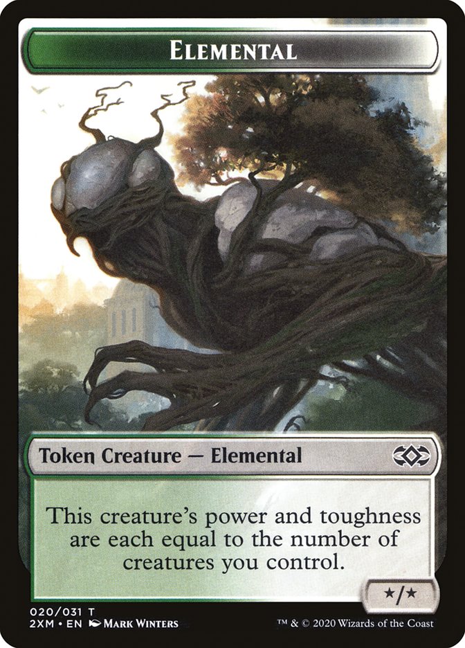 Elemental Token [Double Masters Tokens] | Impulse Games and Hobbies