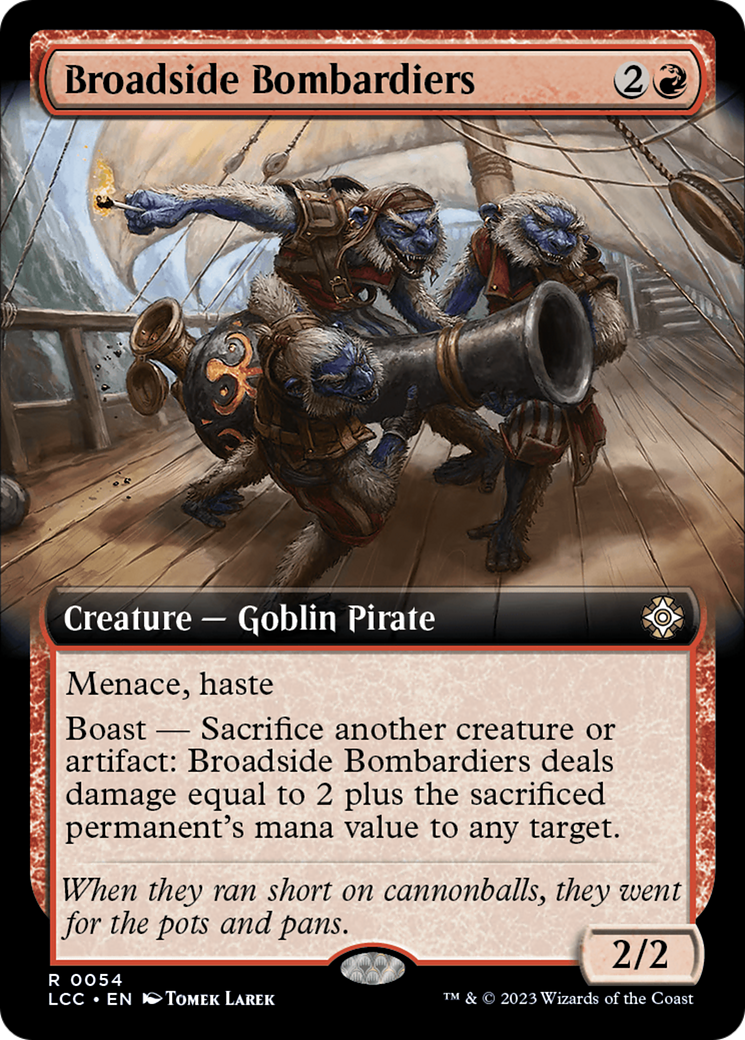 Broadside Bombardiers (Extended Art) [The Lost Caverns of Ixalan Commander] | Impulse Games and Hobbies