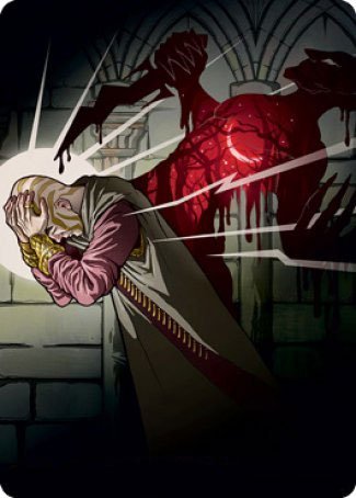 Agonizing Remorse Art Card [Strixhaven: School of Mages Art Series] | Impulse Games and Hobbies