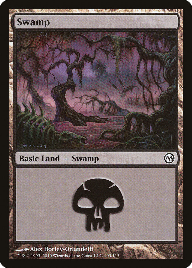 Swamp (103) [Duels of the Planeswalkers] | Impulse Games and Hobbies