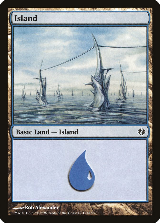 Island (41) [Duel Decks: Venser vs. Koth] | Impulse Games and Hobbies