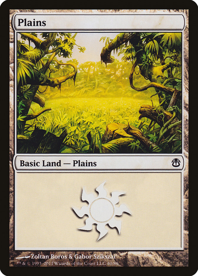 Plains (40) [Duel Decks: Ajani vs. Nicol Bolas] | Impulse Games and Hobbies