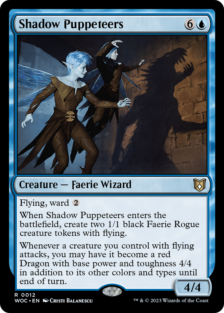 Shadow Puppeteers [Wilds of Eldraine Commander] | Impulse Games and Hobbies