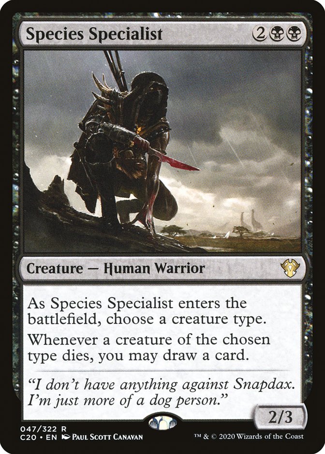 Species Specialist [Commander 2020] | Impulse Games and Hobbies