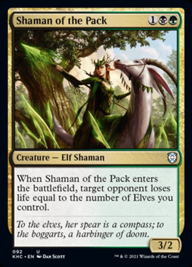 Shaman of the Pack [Kaldheim Commander] | Impulse Games and Hobbies