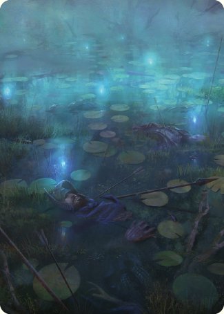 The Dead Marshes Art Card [The Lord of the Rings: Tales of Middle-earth Art Series] | Impulse Games and Hobbies