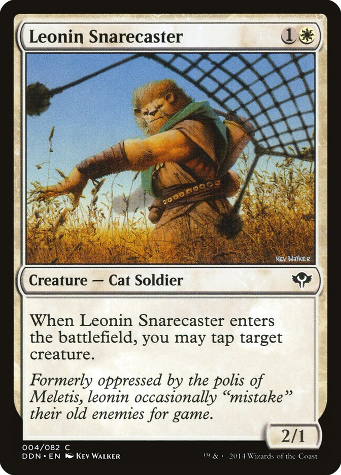 Leonin Snarecaster [Duel Decks: Speed vs. Cunning] | Impulse Games and Hobbies