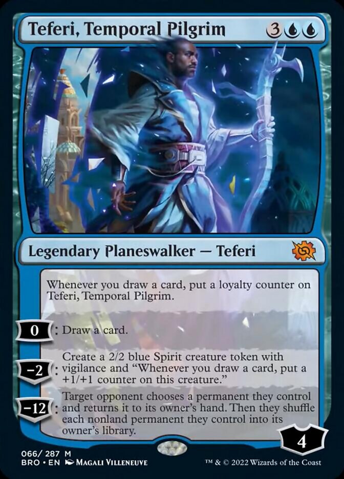 Teferi, Temporal Pilgrim [The Brothers' War] | Impulse Games and Hobbies