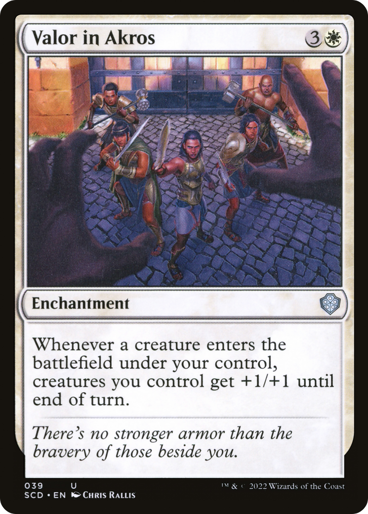 Valor in Akros [Starter Commander Decks] | Impulse Games and Hobbies