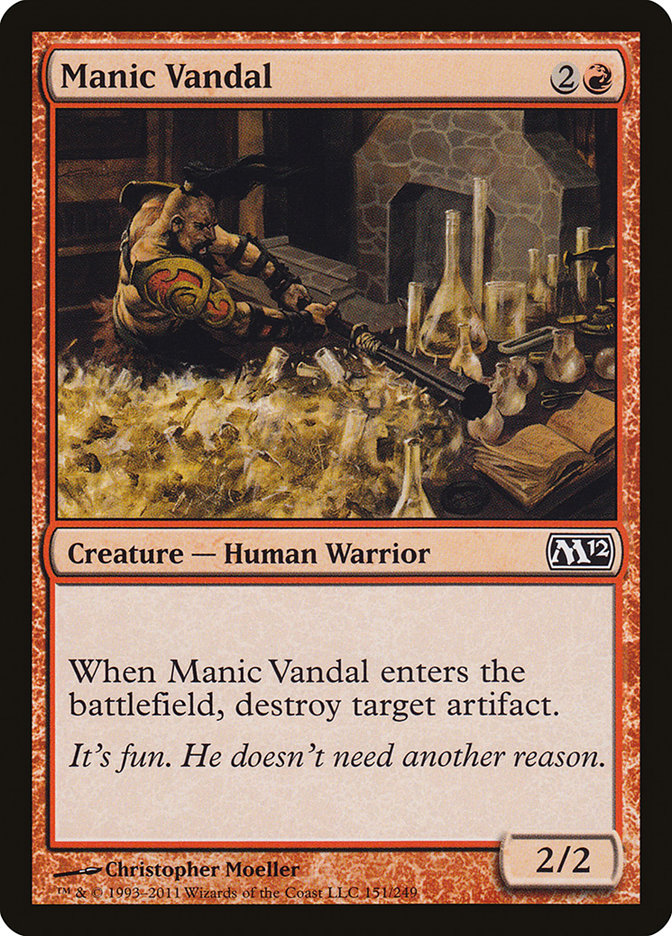 Manic Vandal [Magic 2012] | Impulse Games and Hobbies
