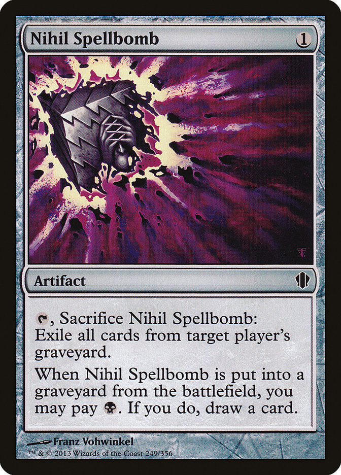 Nihil Spellbomb [Commander 2013] | Impulse Games and Hobbies