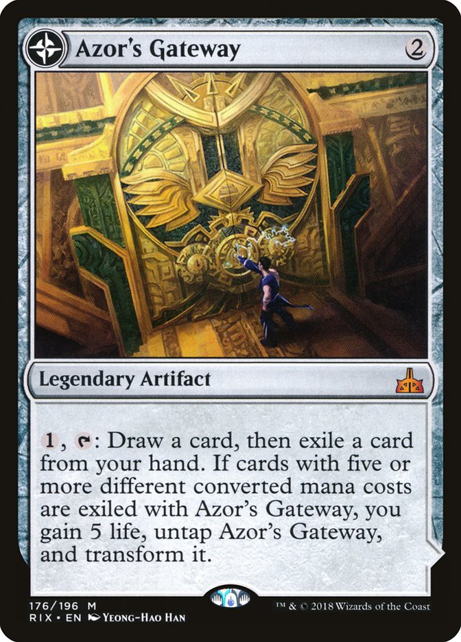 Azor's Gateway // Sanctum of the Sun [Rivals of Ixalan] | Impulse Games and Hobbies