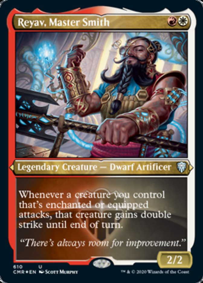 Reyav, Master Smith (Etched) [Commander Legends] | Impulse Games and Hobbies