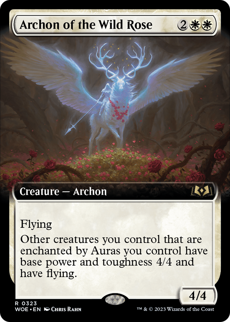 Archon of the Wild Rose (Extended Art) [Wilds of Eldraine] | Impulse Games and Hobbies