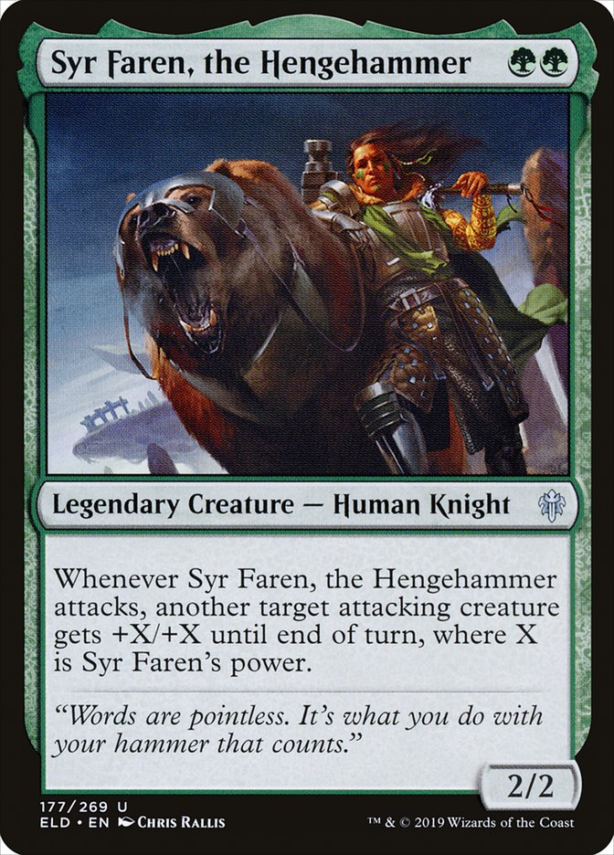 Syr Faren, the Hengehammer [Throne of Eldraine] | Impulse Games and Hobbies