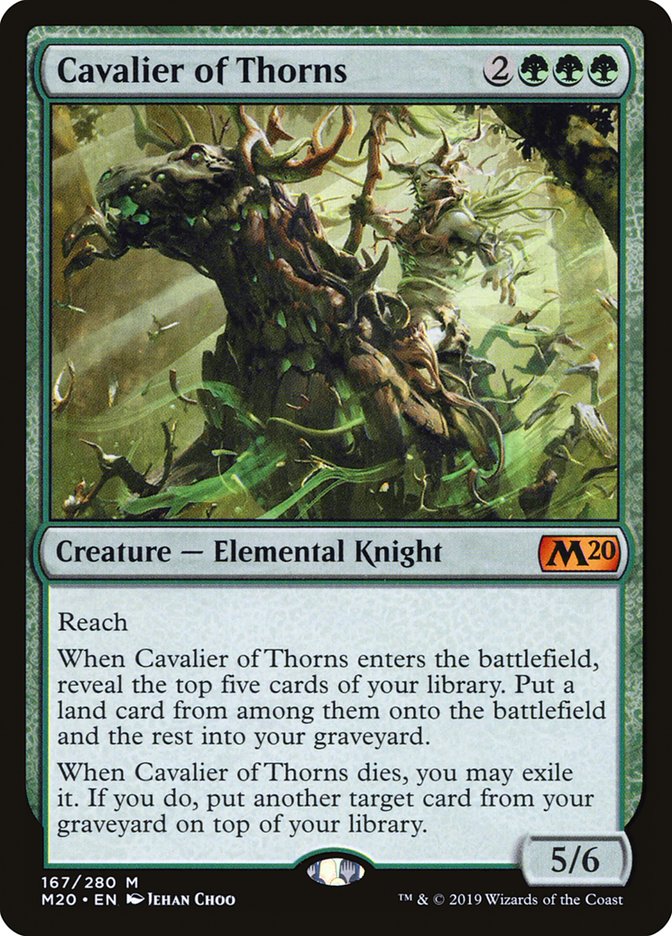 Cavalier of Thorns [Core Set 2020] | Impulse Games and Hobbies