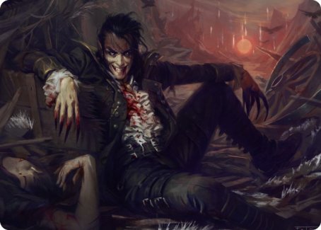 Arrogant Outlaw Art Card [Innistrad: Midnight Hunt Art Series] | Impulse Games and Hobbies