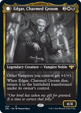 Edgar, Charmed Groom // Edgar Markov's Coffin [Innistrad: Double Feature] | Impulse Games and Hobbies
