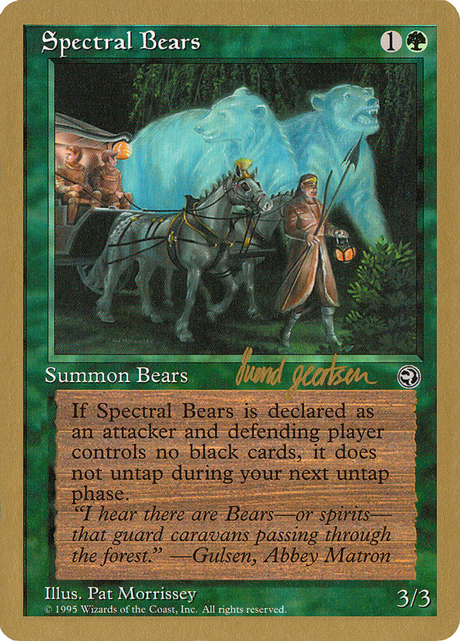 Spectral Bears (Svend Geertsen) [World Championship Decks 1997] | Impulse Games and Hobbies