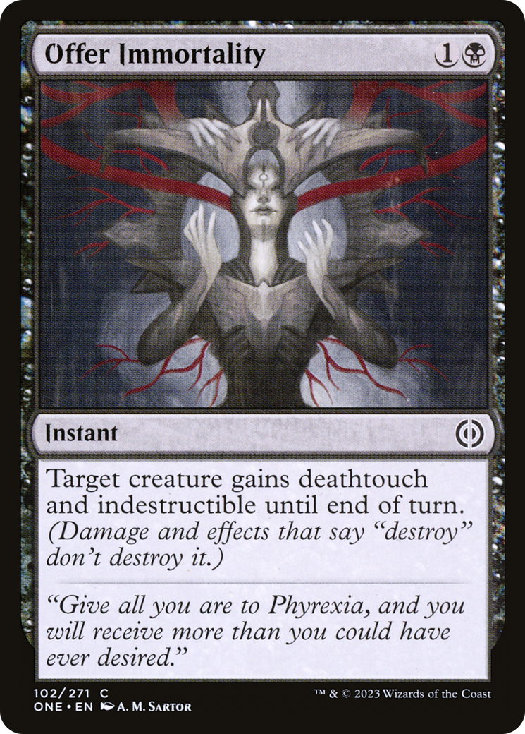 Offer Immortality [Phyrexia: All Will Be One] | Impulse Games and Hobbies