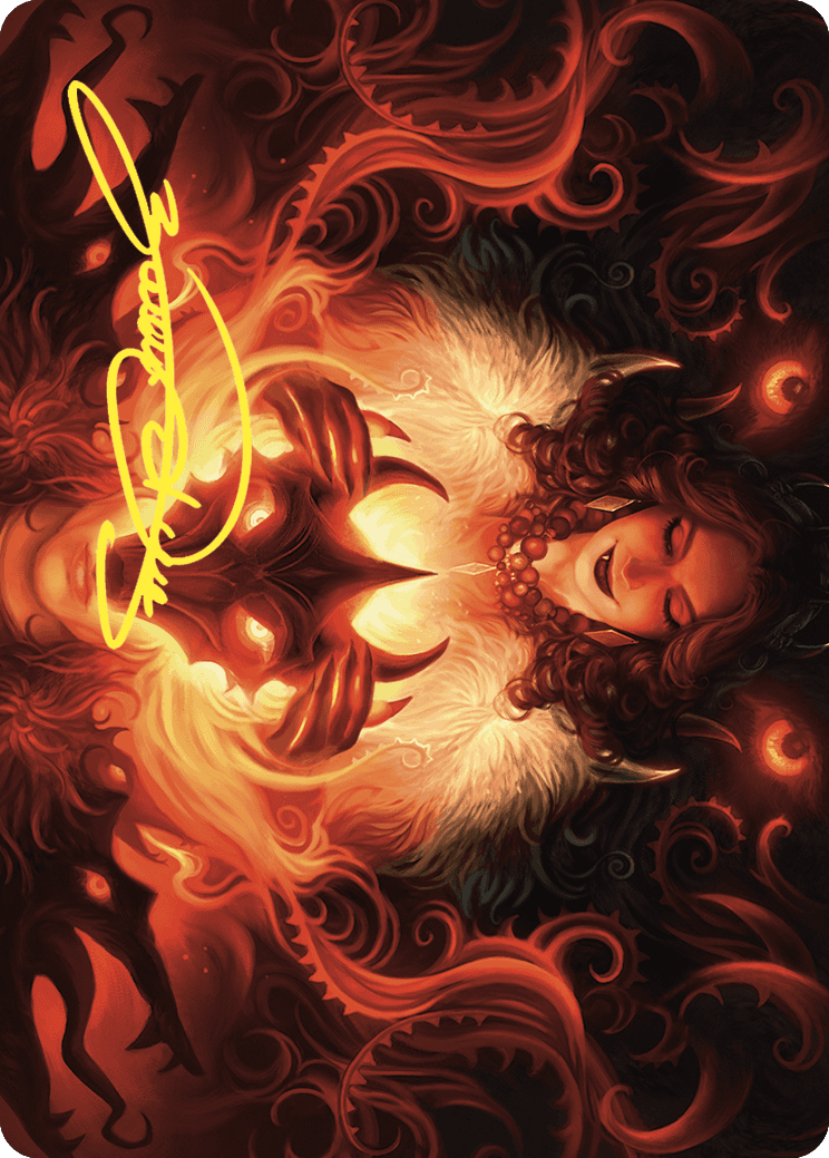 Witch's Mark Art Card (Gold-Stamped Signature) [Wilds of Eldraine Art Series] | Impulse Games and Hobbies