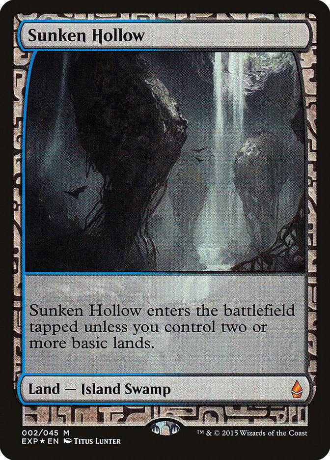 Sunken Hollow [Zendikar Expeditions] | Impulse Games and Hobbies