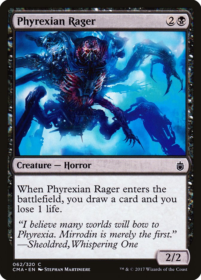 Phyrexian Rager [Commander Anthology] | Impulse Games and Hobbies