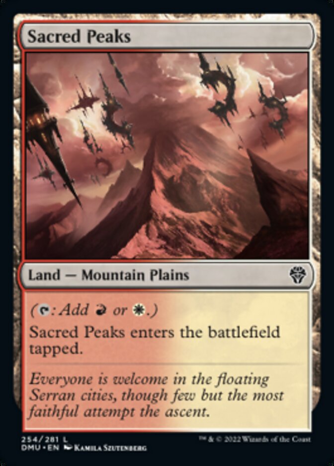 Sacred Peaks [Dominaria United] | Impulse Games and Hobbies