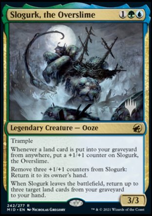 Slogurk, the Overslime (Promo Pack) [Innistrad: Midnight Hunt Promos] | Impulse Games and Hobbies