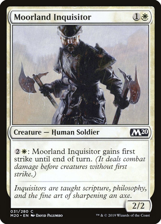 Moorland Inquisitor [Core Set 2020] | Impulse Games and Hobbies