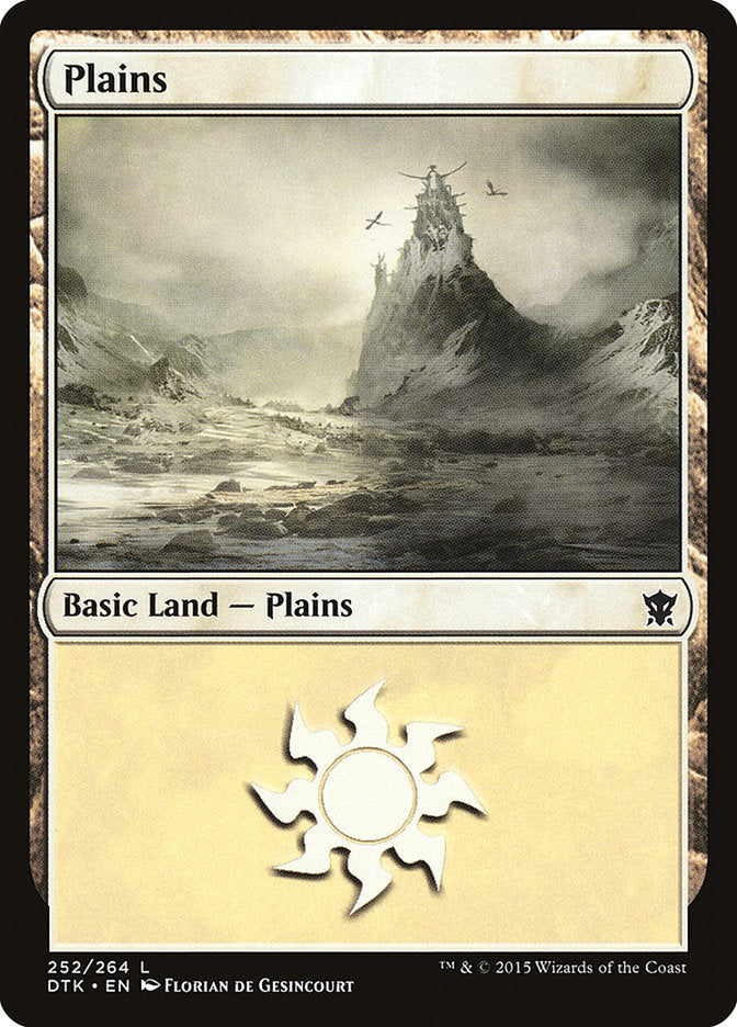 Plains (252) [Dragons of Tarkir] | Impulse Games and Hobbies