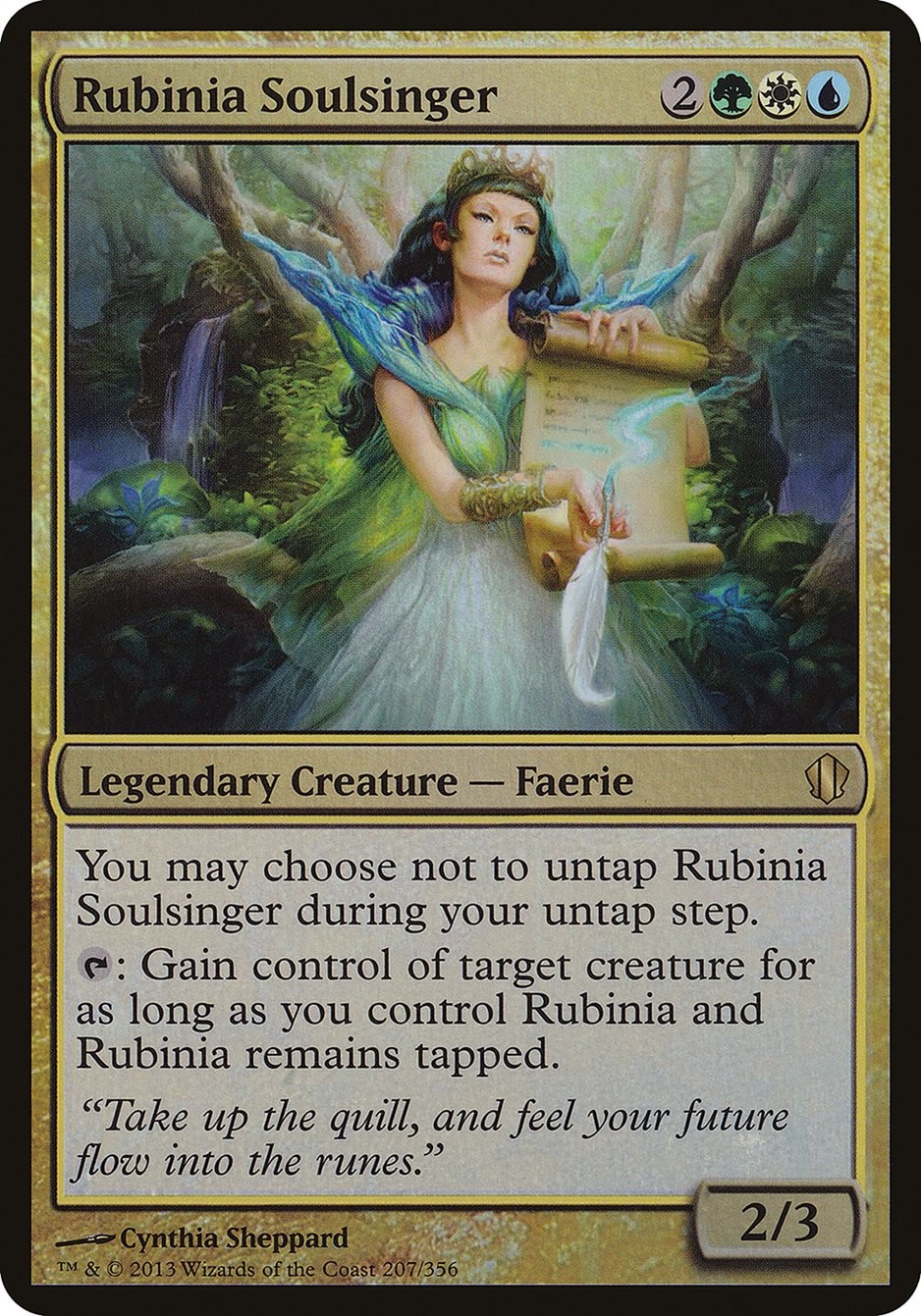 Rubinia Soulsinger (Oversized) [Commander 2013 Oversized] | Impulse Games and Hobbies
